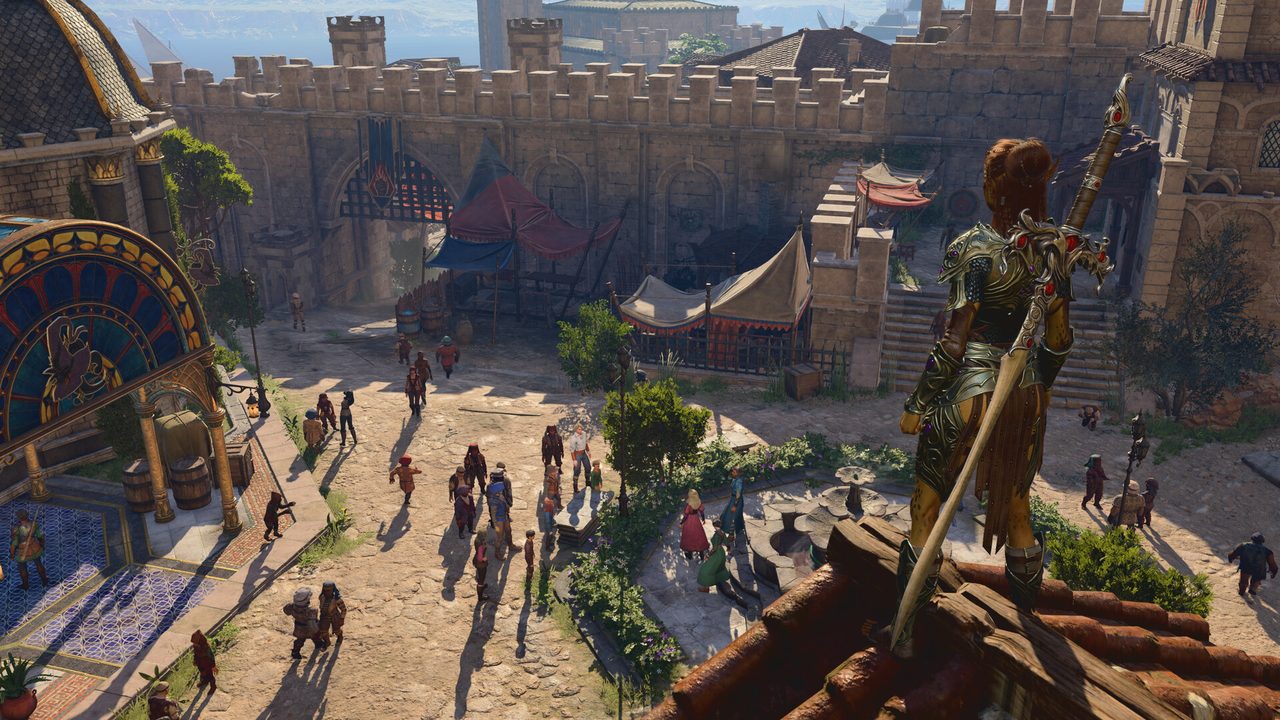 A scene from Baldur's Gate 3.